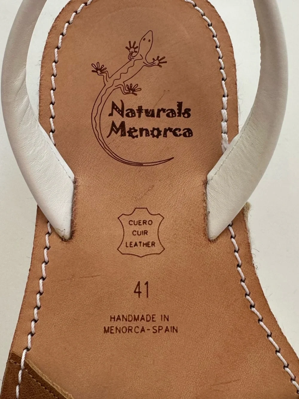 Naturals Menorca Sandals Platform Leather Avarca Slingback New Women’s Size 41